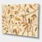 Designart - Copper Branches Composition - Lake House Premium Canvas Wall Art